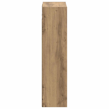 vidaXL Wall-mounted Sink Vanity Artisan Oak 35 x 20 x 81 cm