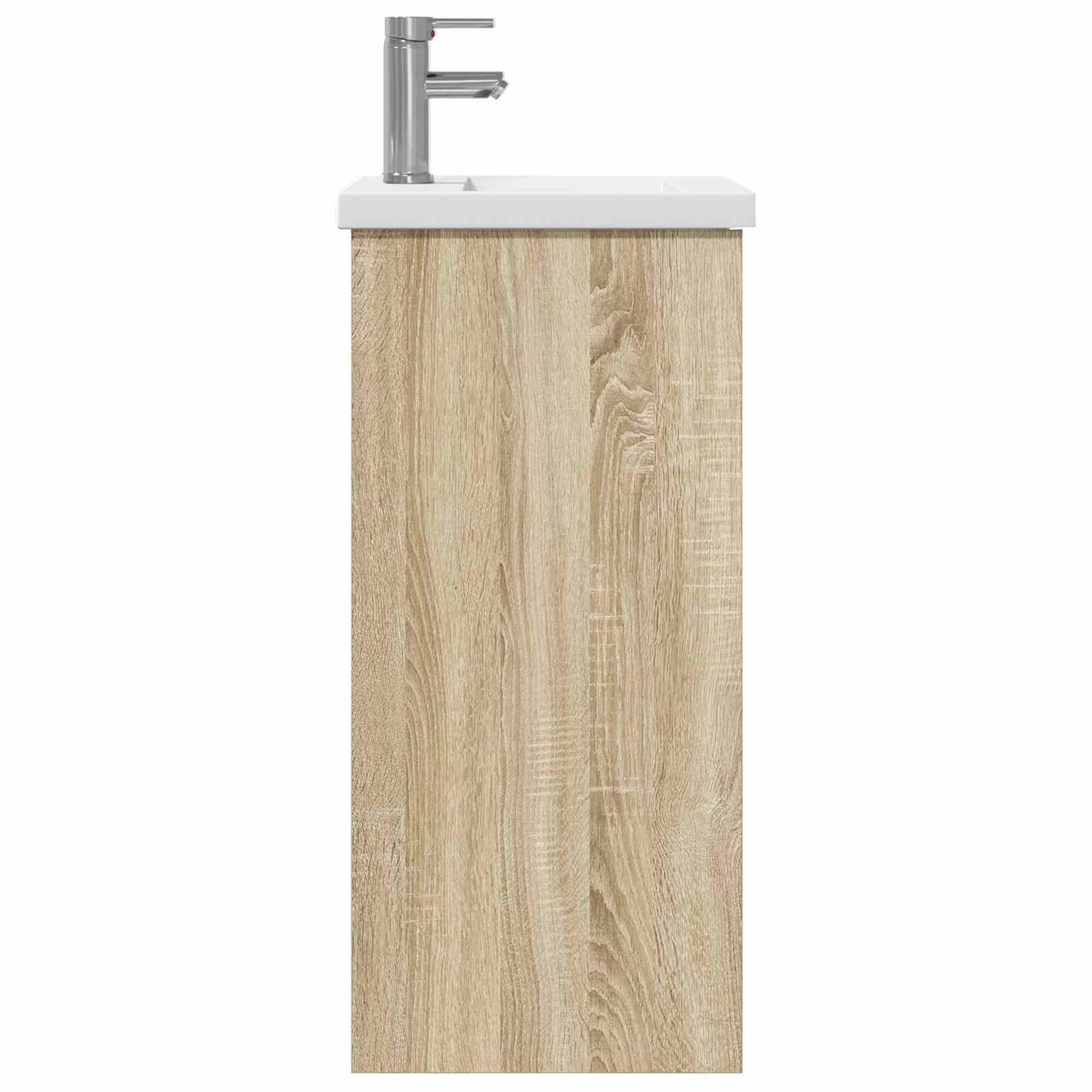 vidaXL Bathroom Vanity with Sink Sonoma Oak 42 x 40 x 84.5 cm