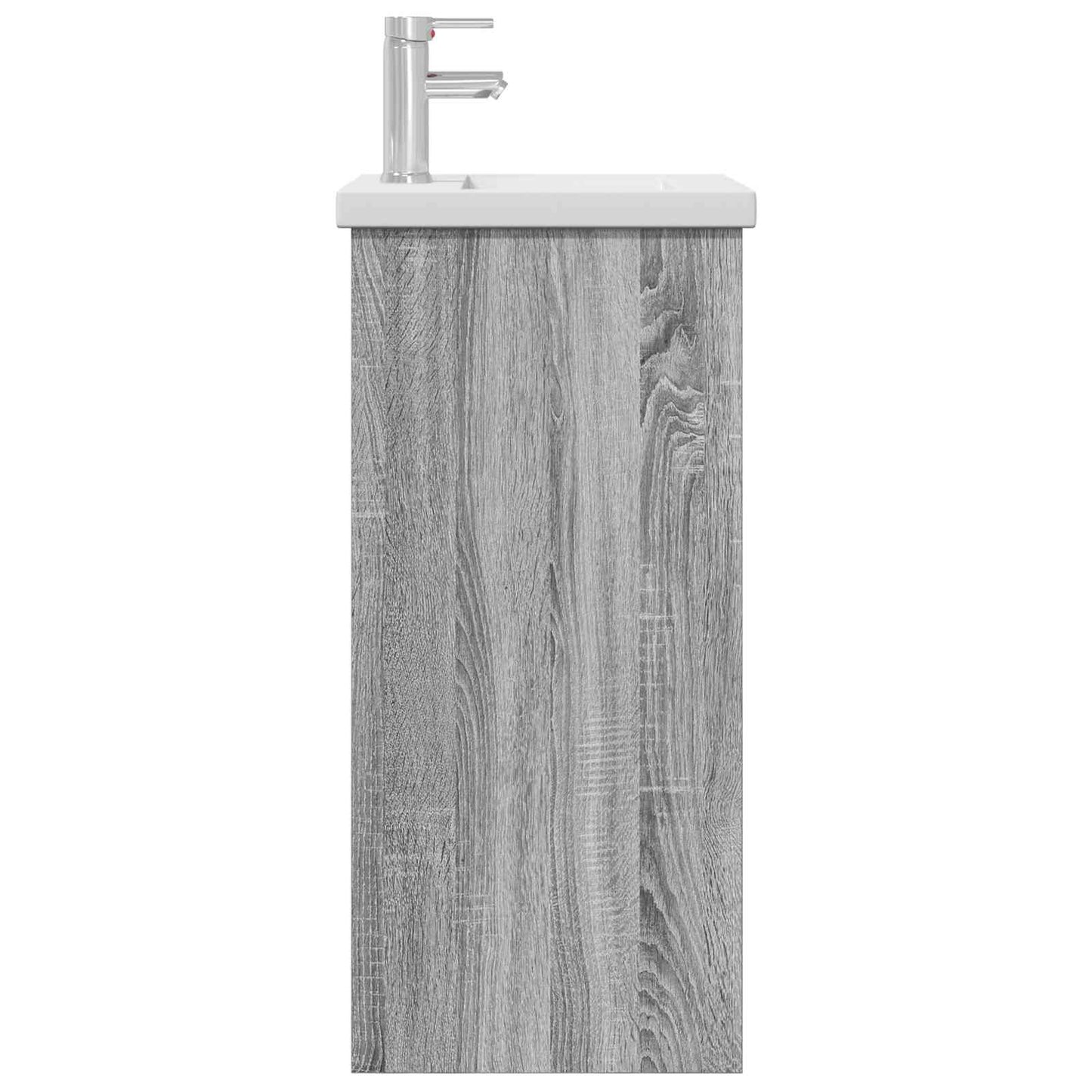 vidaXL Bathroom Vanity with Sink Grey Sonoma 42 x 40 x 84.5 cm
