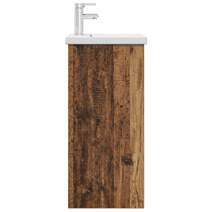 vidaXL Bathroom Vanity with Sink Old Wood 42 x 40 x 84.5 cm