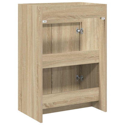 vidaXL Bathroom Under Sink Cabinet Sonoma Oak 56 x 37.5 x 81 cm