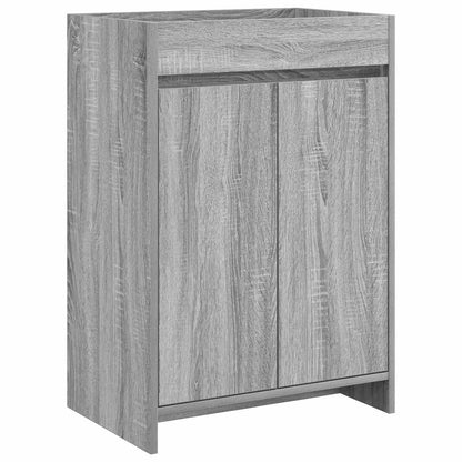 vidaXL Bathroom Under Sink Cabinet Grey Sonoma 56 x 37.5 x 81 cm