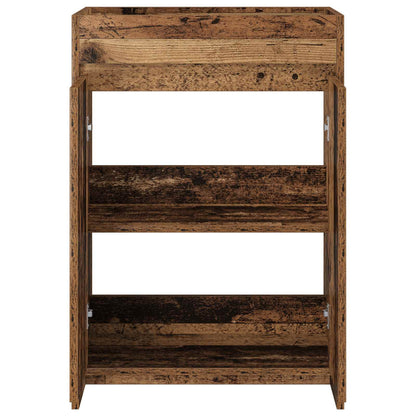 vidaXL Bathroom Under Sink Cabinet Old Wood 56 x 37.5 x 81 cm
