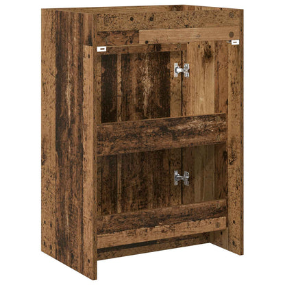 vidaXL Bathroom Under Sink Cabinet Old Wood 56 x 37.5 x 81 cm