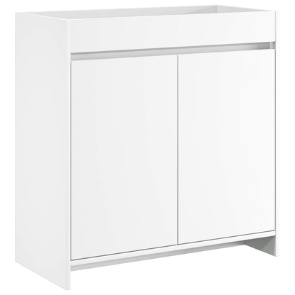 vidaXL Bathroom Under Sink Cabinet White 78.5 x 37.5 x 81 cm