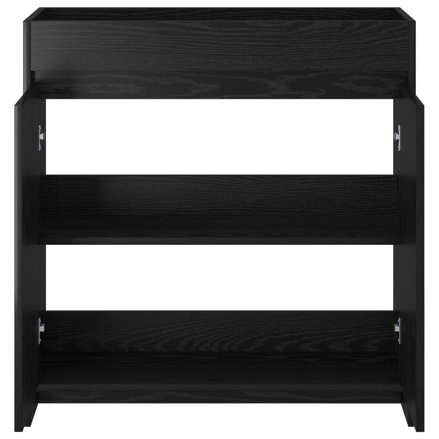 vidaXL Bathroom Under Sink Cabinet Black Oak 78.5 x 37.5 x 81 cm