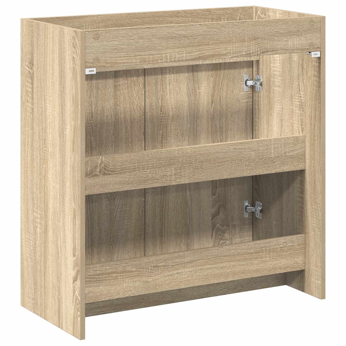 vidaXL Bathroom Under Sink Cabinet Sonoma Oak 78.5 x 37.5 x 81 cm
