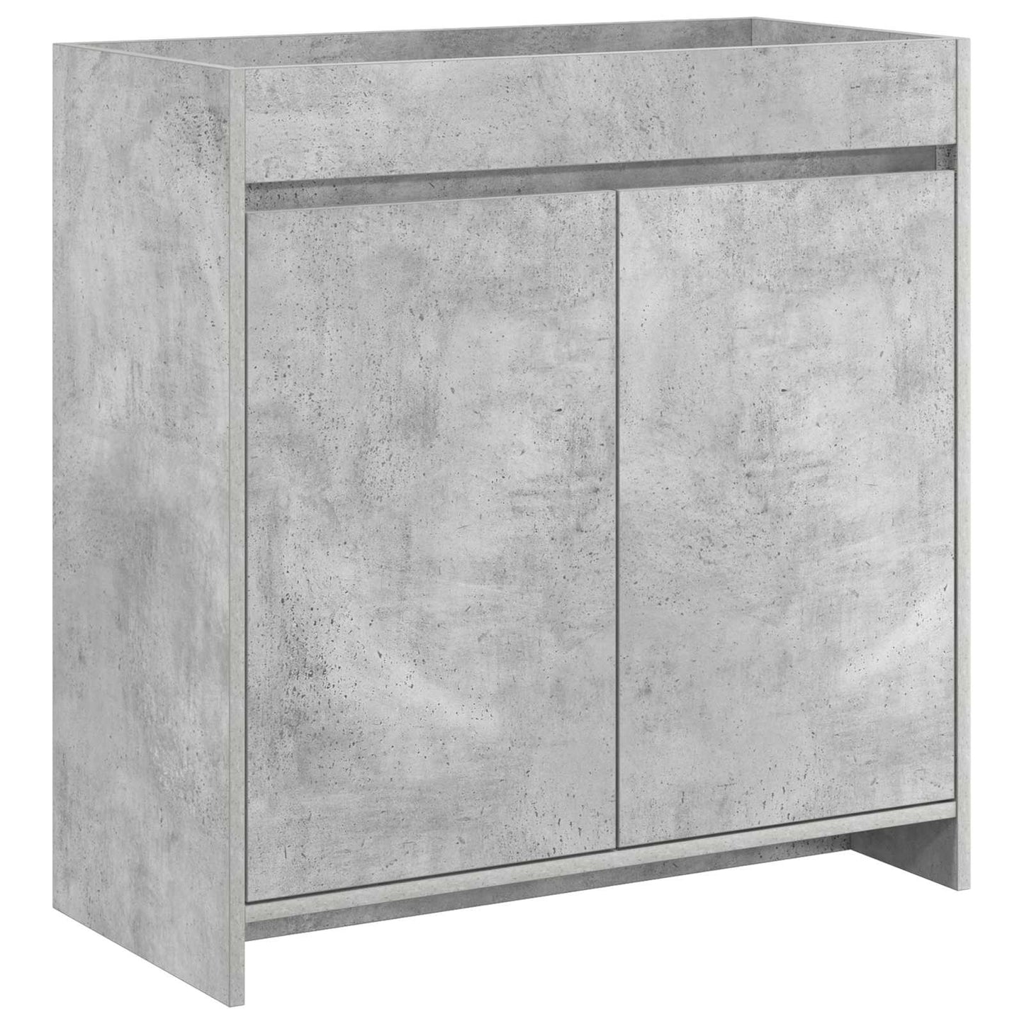 vidaXL Bathroom Under Sink Cabinet Concrete Grey 78.5 x 37.5 x 81 cm