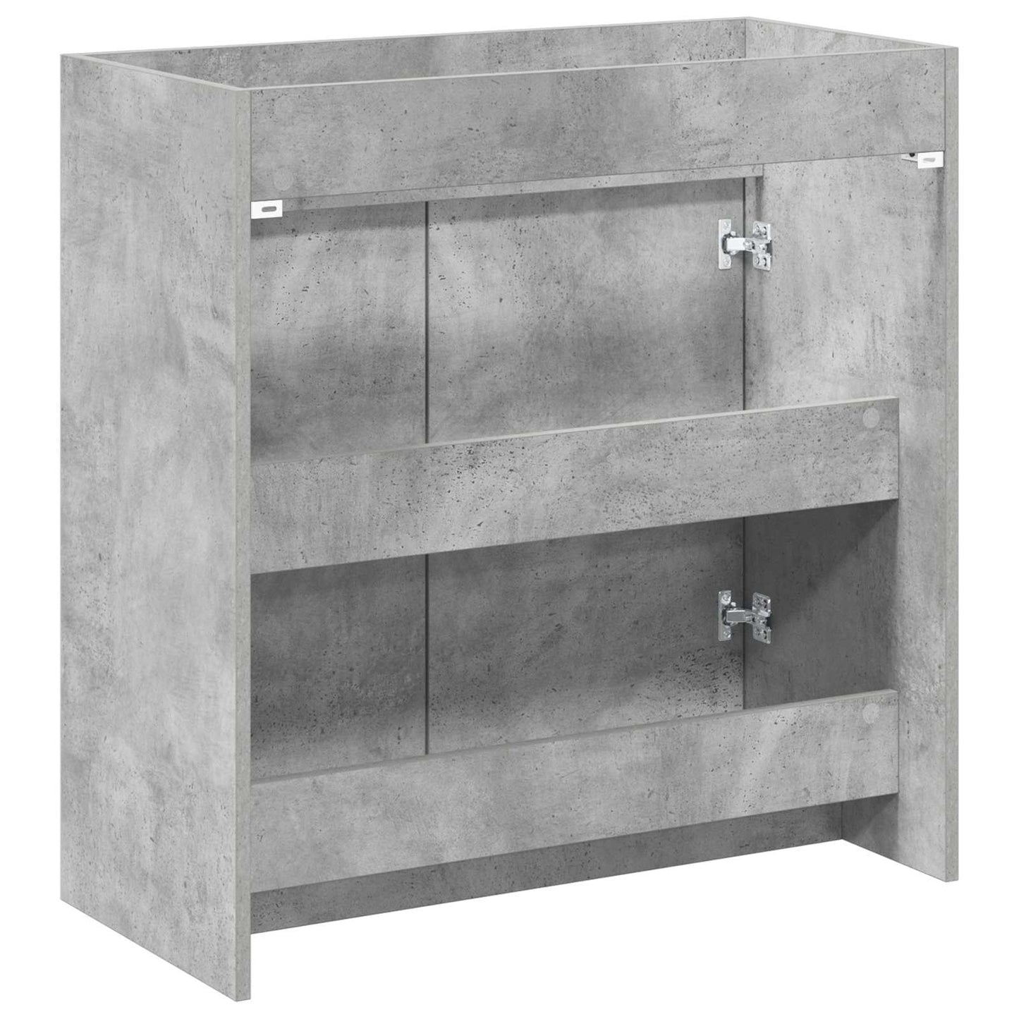 vidaXL Bathroom Under Sink Cabinet Concrete Grey 78.5 x 37.5 x 81 cm