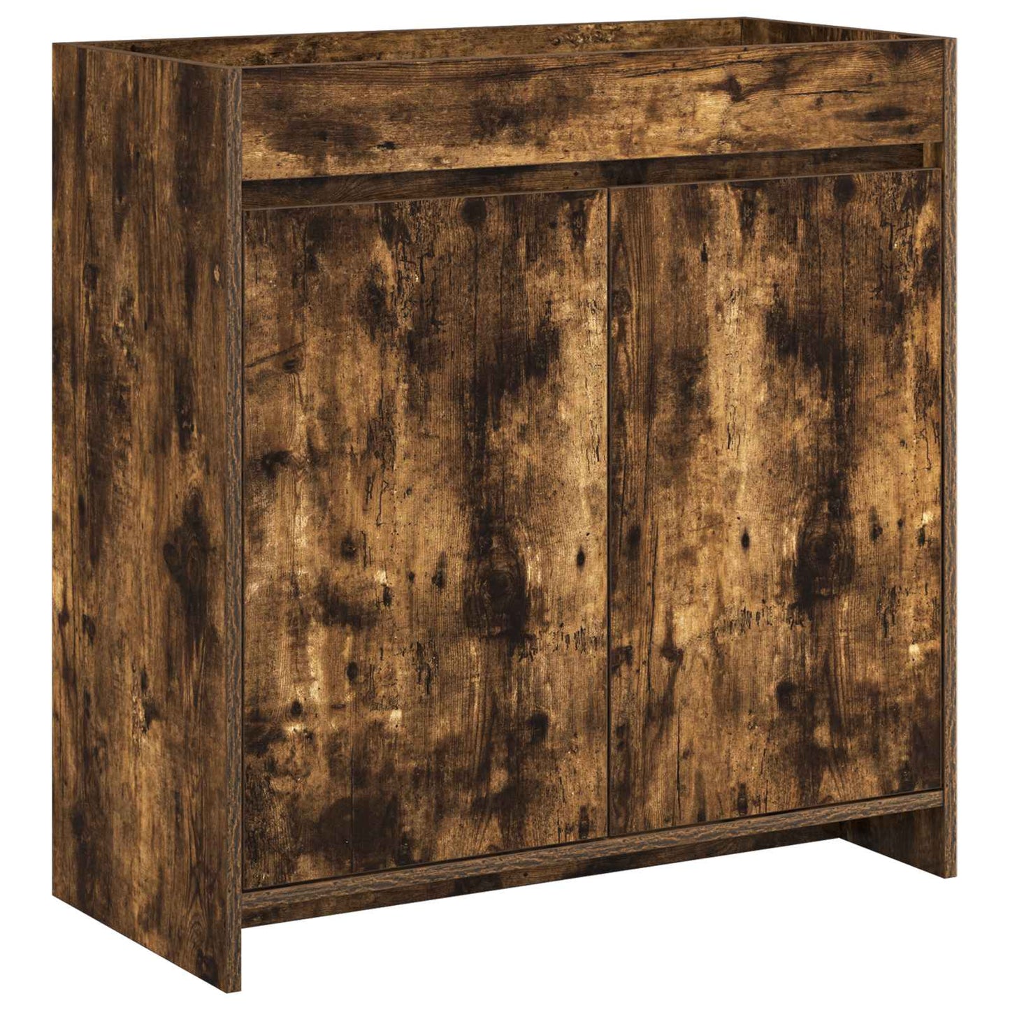 vidaXL Bathroom Under Sink Cabinet Smoked Oak 78.5 x 37.5 x 81 cm