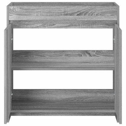 vidaXL Bathroom Under Sink Cabinet Grey Sonoma 78.5 x 37.5 x 81 cm