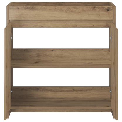 vidaXL Bathroom Under Sink Cabinet Artisan Oak 78.5 x 37.5 x 81 cm