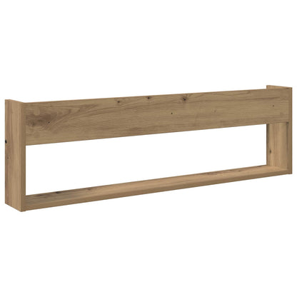 vidaXL Magazine Rack Artisan Oak 100 x 12 x 30 cm Engineered Wood