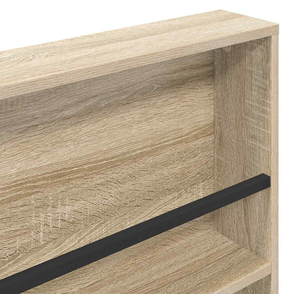 vidaXL Magazine Rack Sonoma Oak 60 x 12 x 70 cm Engineered Wood
