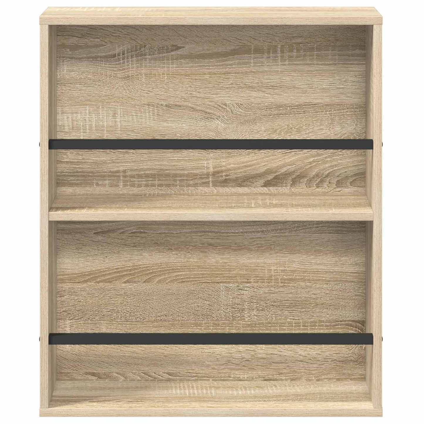 vidaXL Magazine Rack 2 pcs Sonoma Oak 60 x 12 x 70 cm Engineered Wood