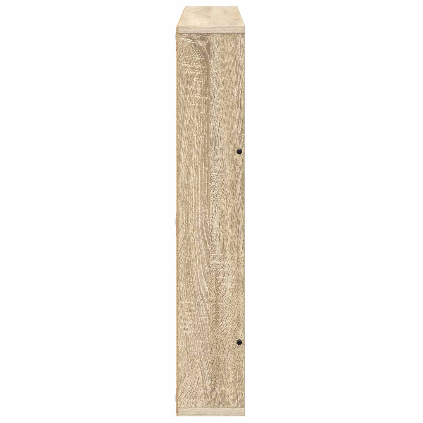vidaXL Magazine Rack 2 pcs Sonoma Oak 60 x 12 x 70 cm Engineered Wood