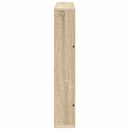 vidaXL Magazine Rack 2 pcs Sonoma Oak 60 x 12 x 70 cm Engineered Wood