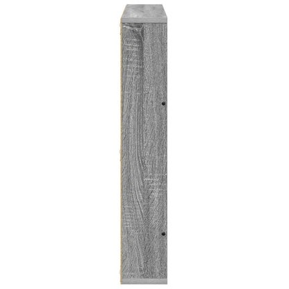 vidaXL Magazine Rack 2 pcs Grey Sonoma 60 x 12 x 70 cm Engineered Wood