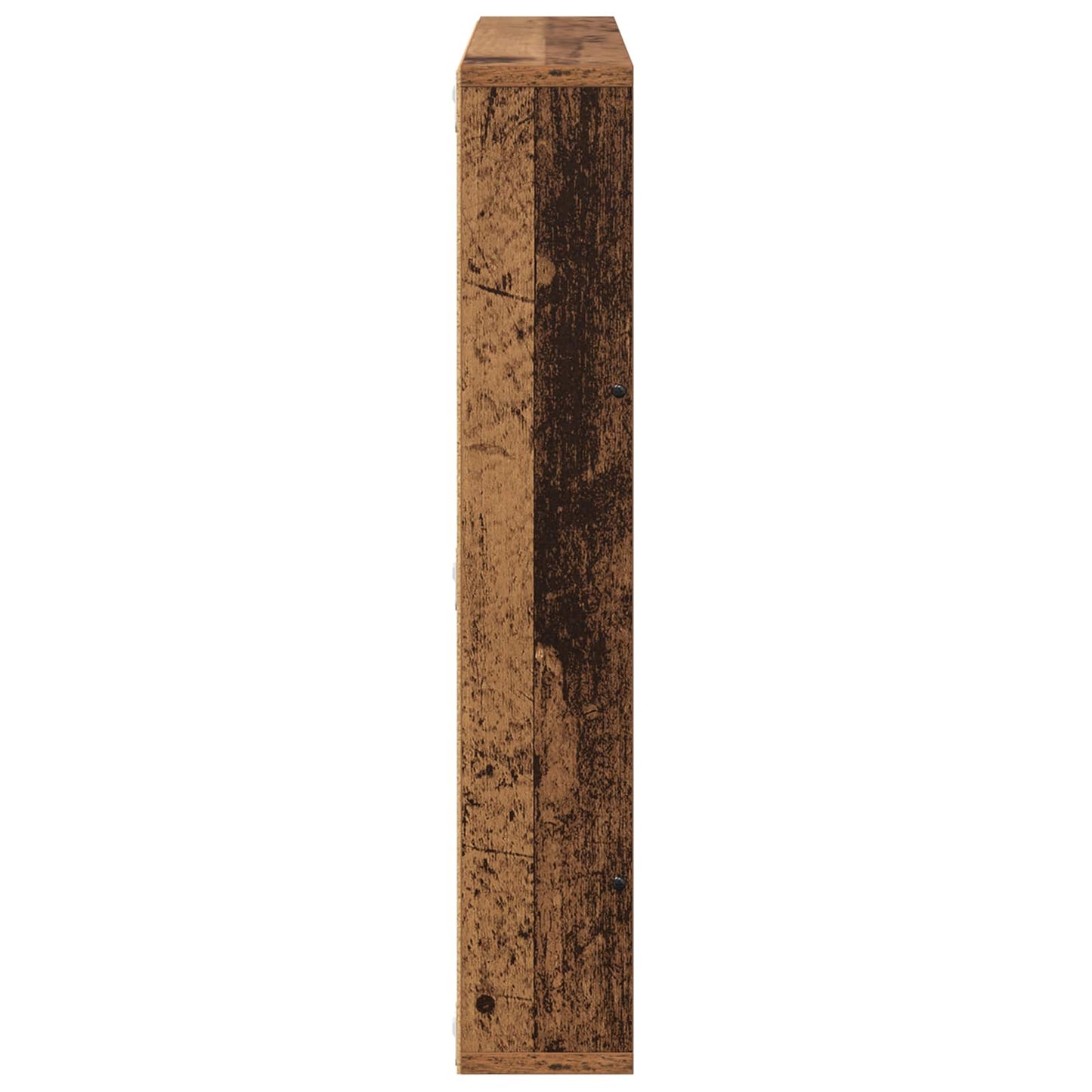 vidaXL Magazine Rack Old Wood 60 x 12 x 70 cm Engineered Wood