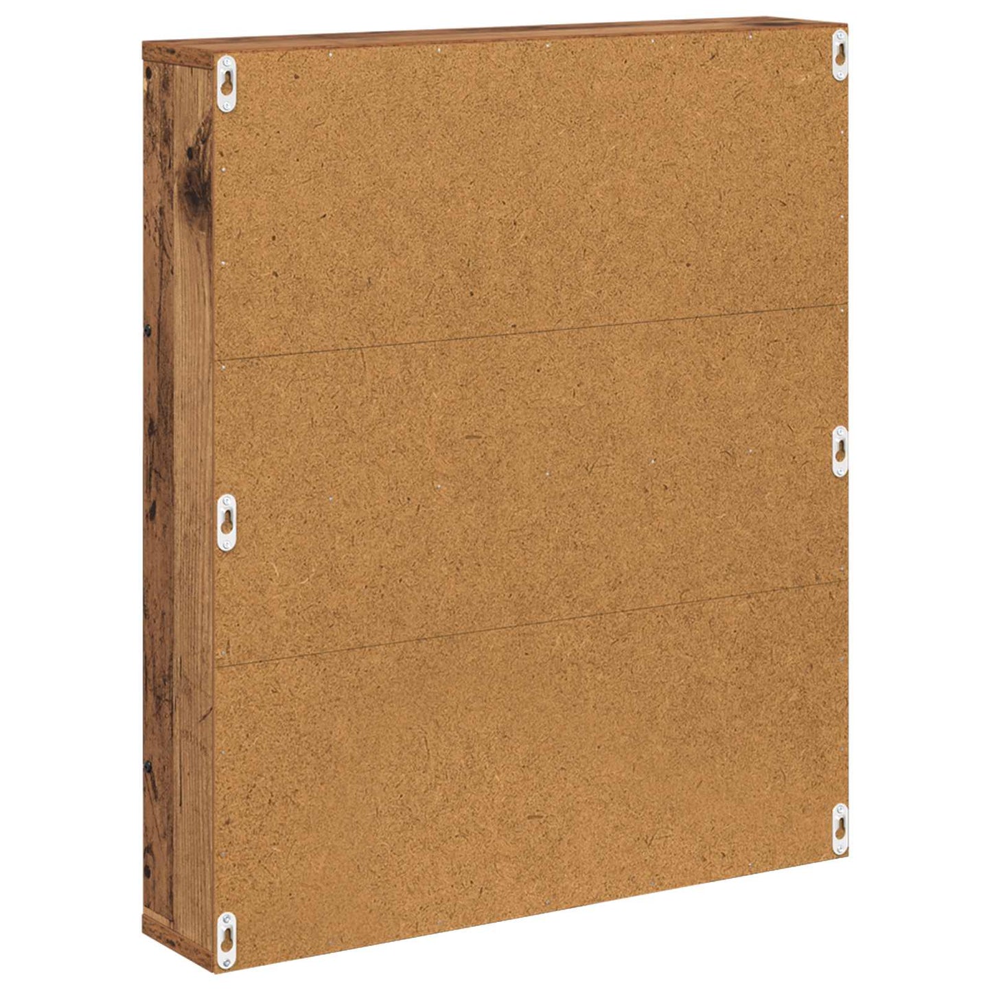 vidaXL Magazine Rack 2 pcs Old Wood 60 x 12 x 70 cm Engineered Wood