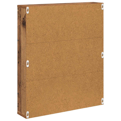 vidaXL Magazine Rack 2 pcs Old Wood 60 x 12 x 70 cm Engineered Wood