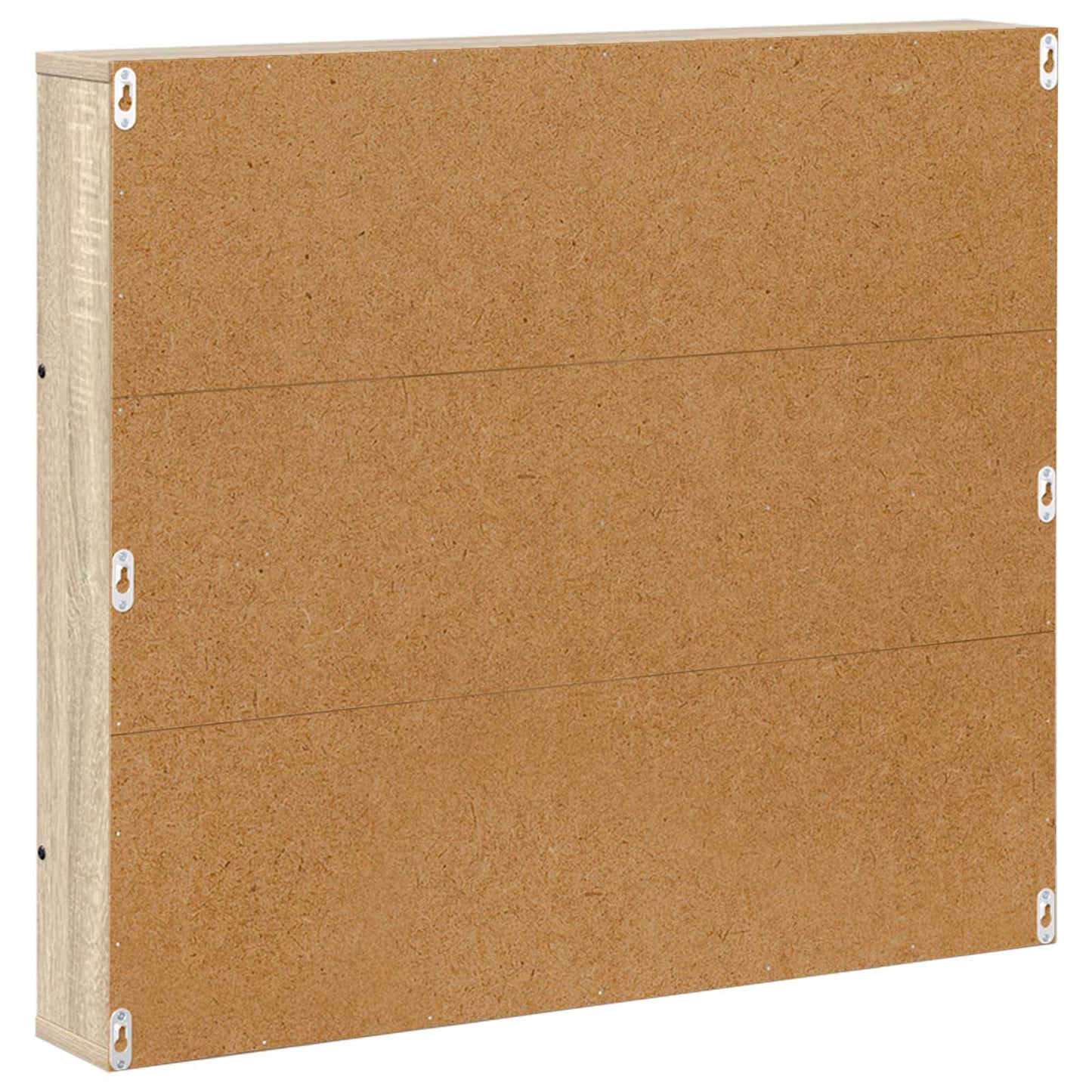 vidaXL Magazine Rack Sonoma Oak 80 x 12 x 70 cm Engineered Wood