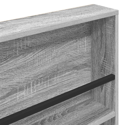 vidaXL Magazine Rack 2 pcs Grey Sonoma 80 x 12 x 70 cm Engineered Wood