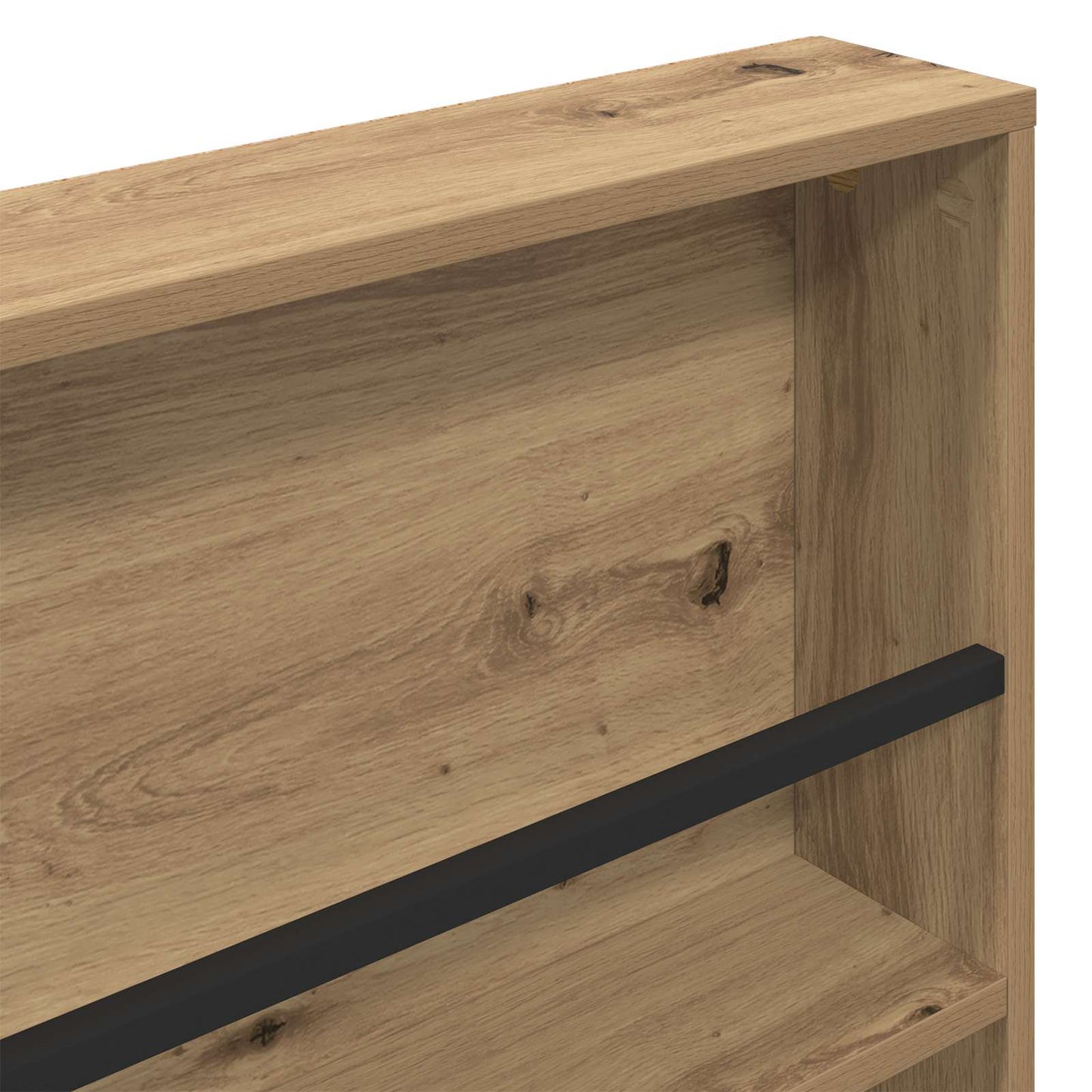 vidaXL Magazine Rack 2 pcs Artisan Oak 80 x 12 x 70 cm Engineered Wood