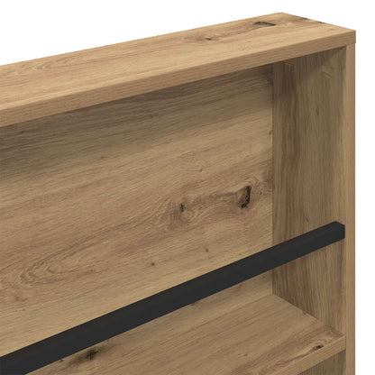 vidaXL Magazine Rack 2 pcs Artisan Oak 80 x 12 x 70 cm Engineered Wood