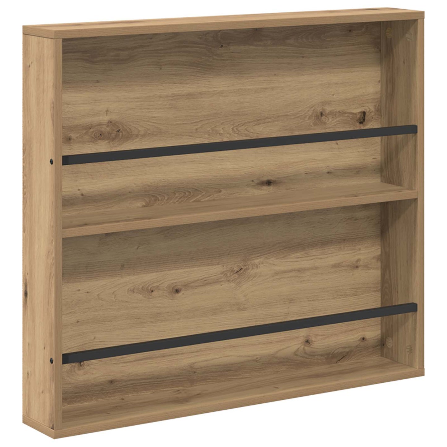 vidaXL Magazine Rack 2 pcs Artisan Oak 80 x 12 x 70 cm Engineered Wood