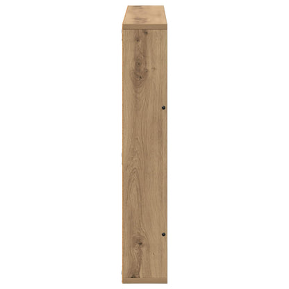 vidaXL Magazine Rack 2 pcs Artisan Oak 80 x 12 x 70 cm Engineered Wood