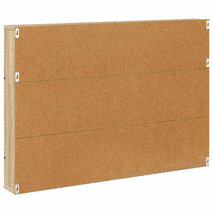 vidaXL Magazine Rack 2 pcs Sonoma Oak 100 x 12 x 70 cm Engineered Wood