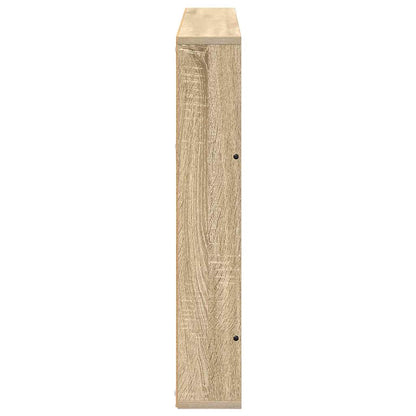 vidaXL Magazine Rack 2 pcs Sonoma Oak 100 x 12 x 70 cm Engineered Wood