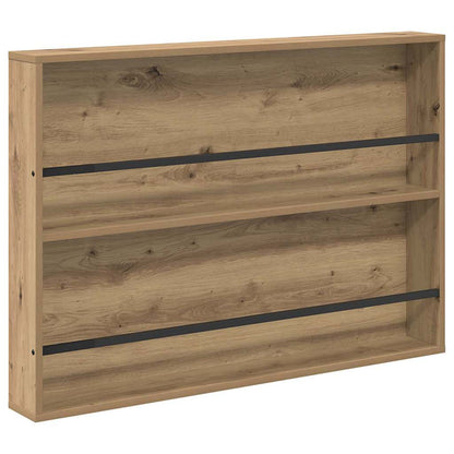 vidaXL Magazine Rack Artisan Oak 100 x 12 x 70 cm Engineered Wood