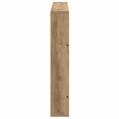 vidaXL Magazine Rack Artisan Oak 100 x 12 x 70 cm Engineered Wood