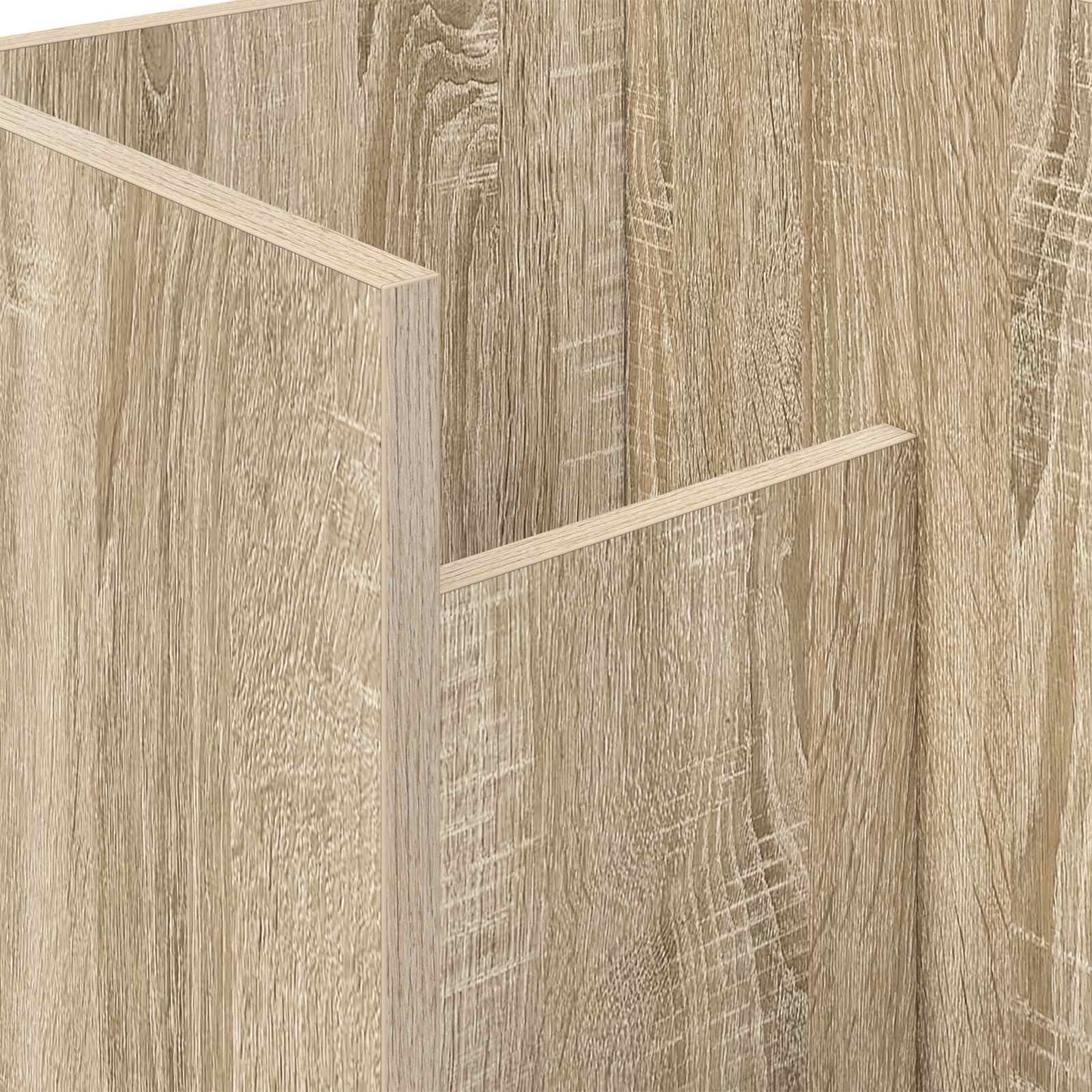 vidaXL Magazine Rack Sonoma Oak 35 x 35 x 45 cm Engineered Wood