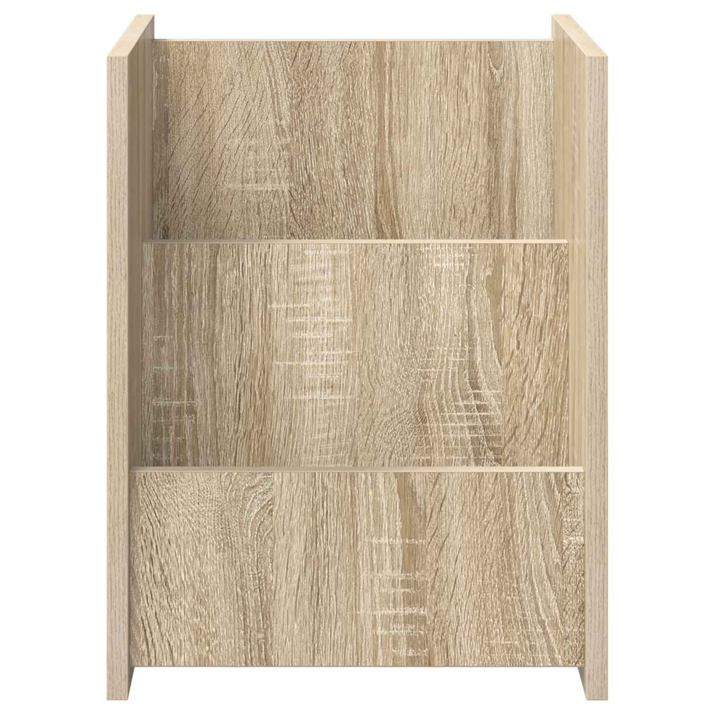 vidaXL Magazine Rack Sonoma Oak 35 x 35 x 45 cm Engineered Wood