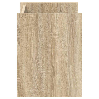 vidaXL Magazine Rack Sonoma Oak 35 x 35 x 45 cm Engineered Wood