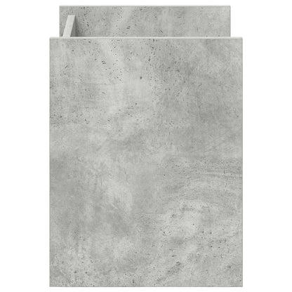 vidaXL Magazine Rack Concerte Grey 35 x 35 x 45 cm Engineered Wood