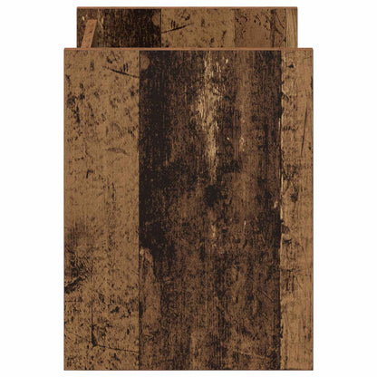 vidaXL Magazine Rack Old Wood 35 x 35 x 45 cm Engineered Wood