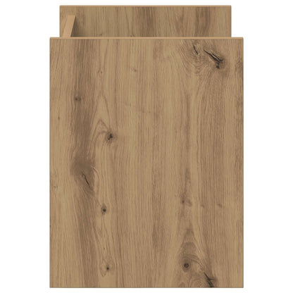 vidaXL Magazine Rack Artisan Oak 35 x 35 x 45 cm Engineered Wood