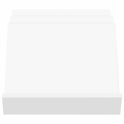 vidaXL Magazine Rack White 53 x 40 x 28.5 cm Engineered Wood