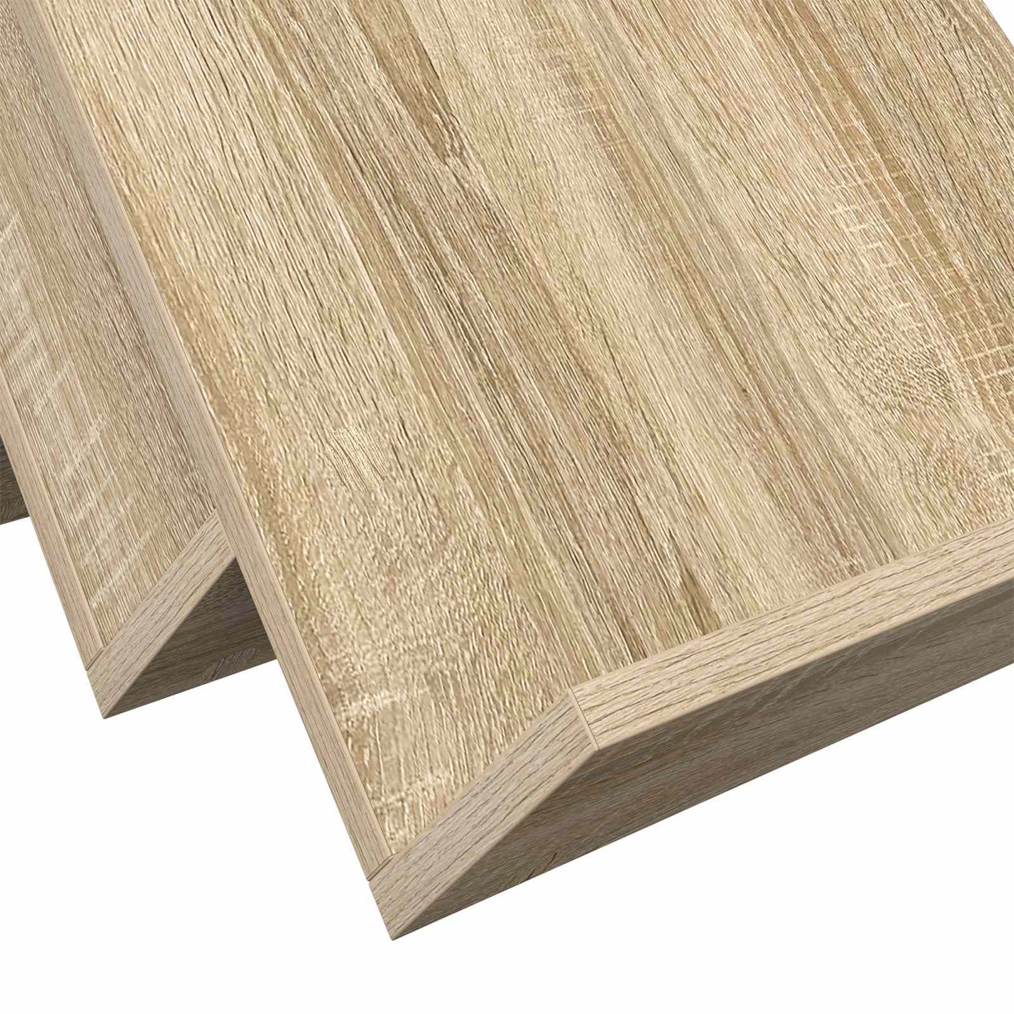 vidaXL Magazine Rack Sonoma Oak 53 x 40 x 28.5 cm Engineered Wood