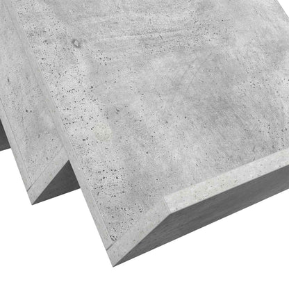 vidaXL Magazine Rack Concerte Grey 53 x 40 x 28.5 cm Engineered Wood