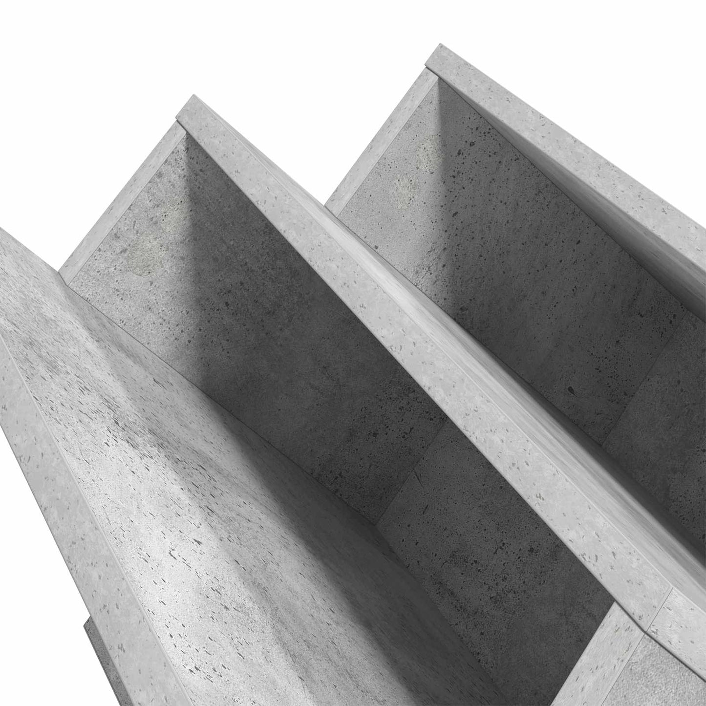 vidaXL Magazine Rack Concerte Grey 53 x 40 x 28.5 cm Engineered Wood