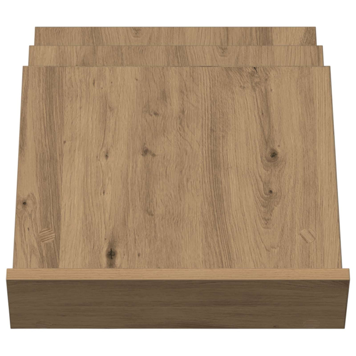 vidaXL Magazine Rack Artisan Oak 53 x 40 x 28.5 cm Engineered Wood