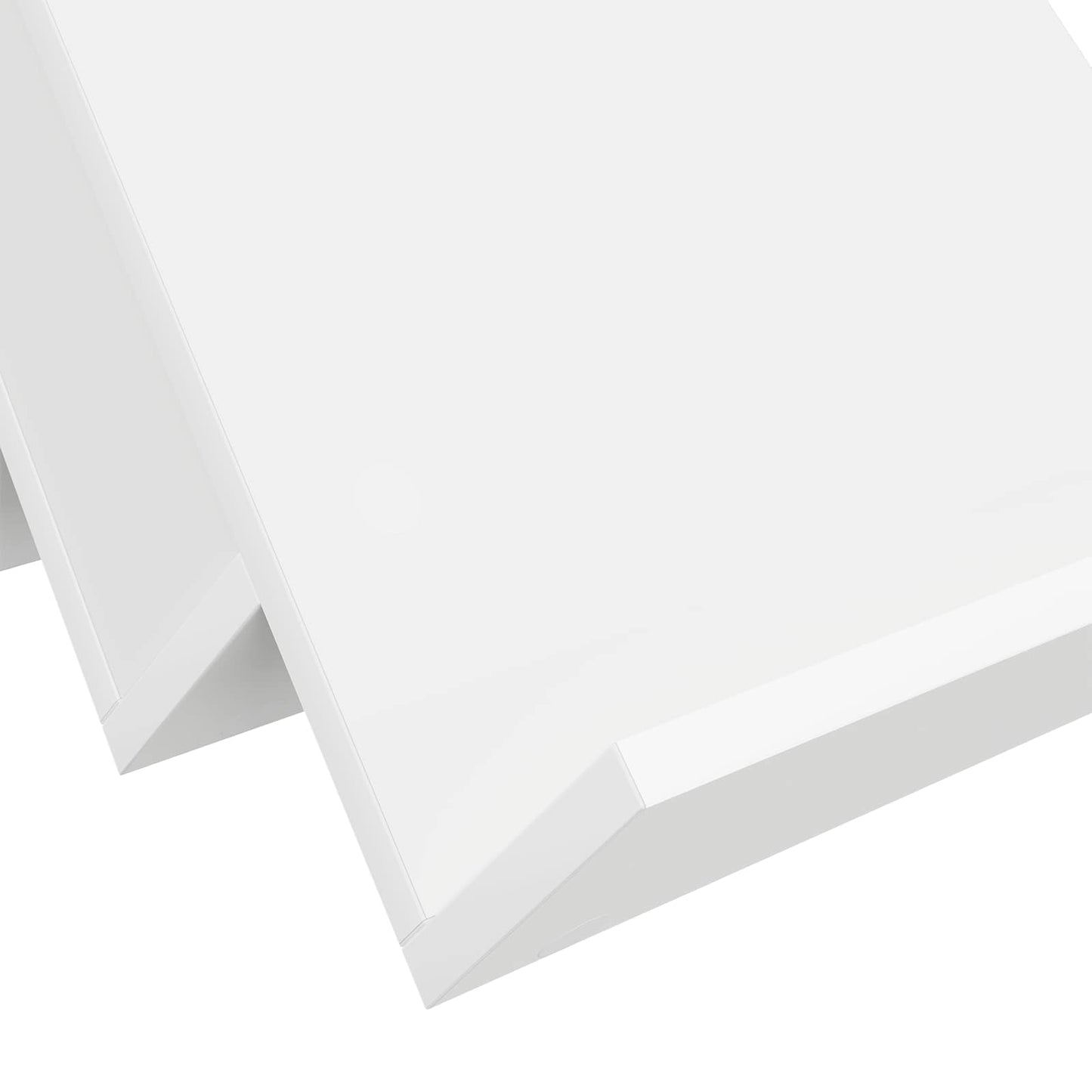 vidaXL Magazine Rack White 65 x 53 x 28.5 cm Engineered Wood