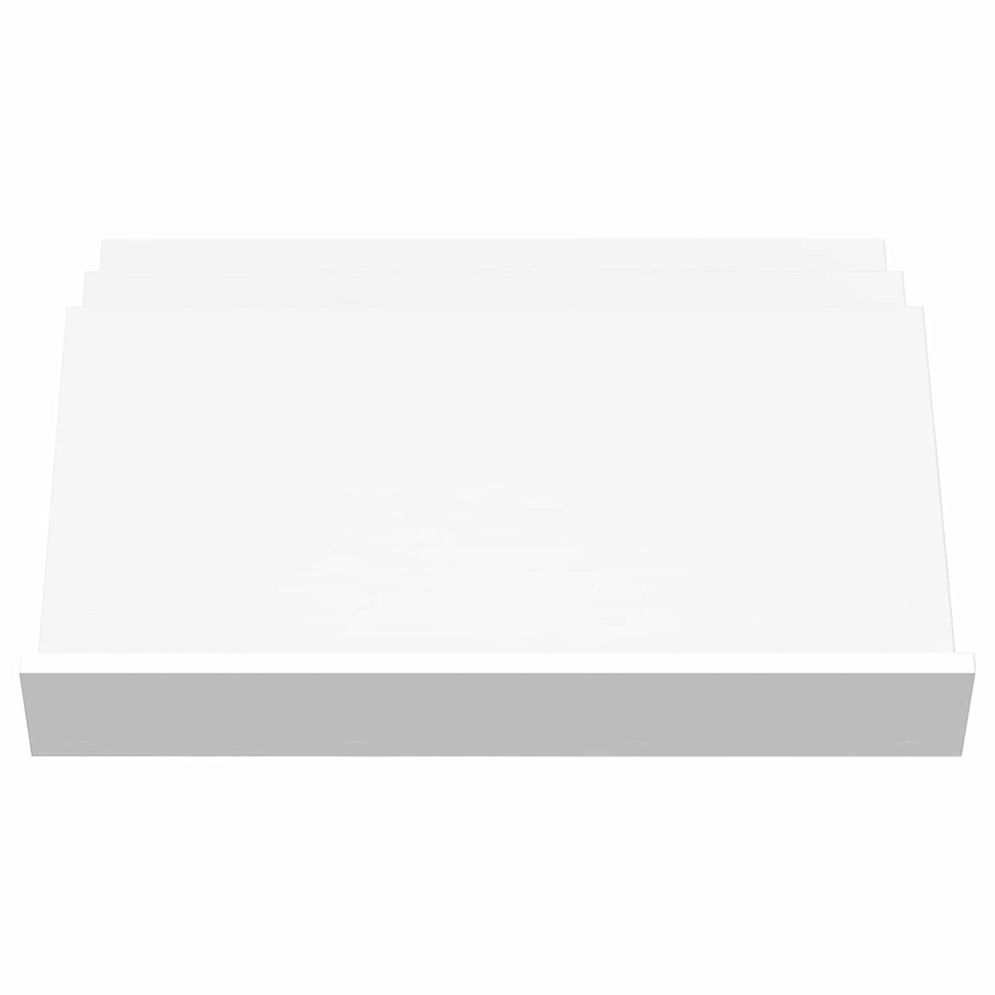 vidaXL Magazine Rack White 65 x 53 x 28.5 cm Engineered Wood