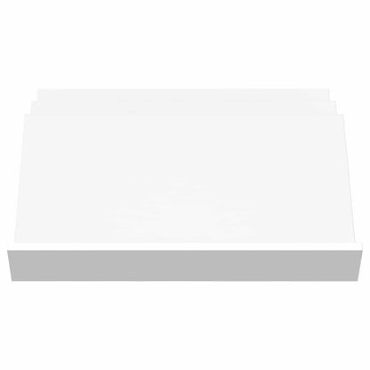 vidaXL Magazine Rack White 65 x 53 x 28.5 cm Engineered Wood