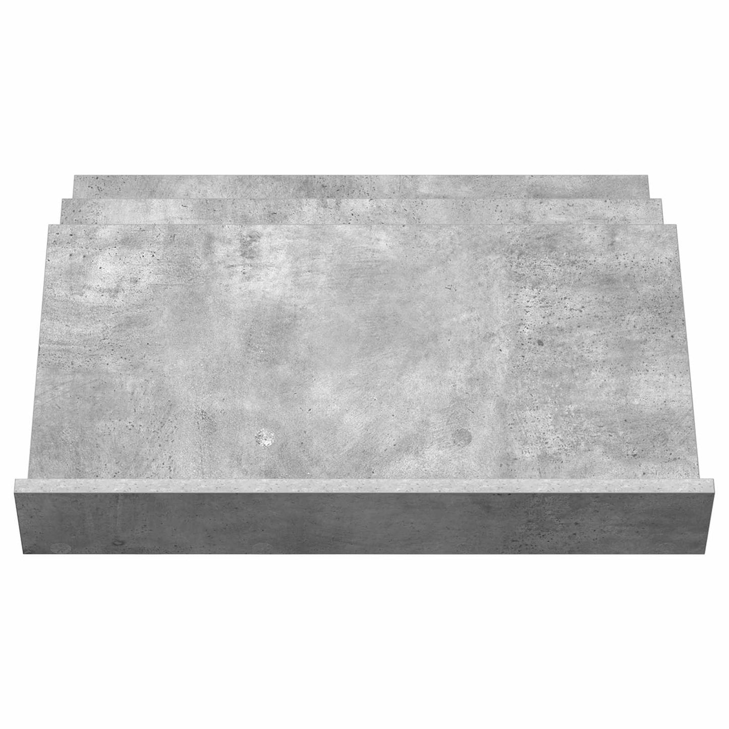 vidaXL Magazine Rack Concerte Grey 65 x 53 x 28.5 cm Engineered Wood